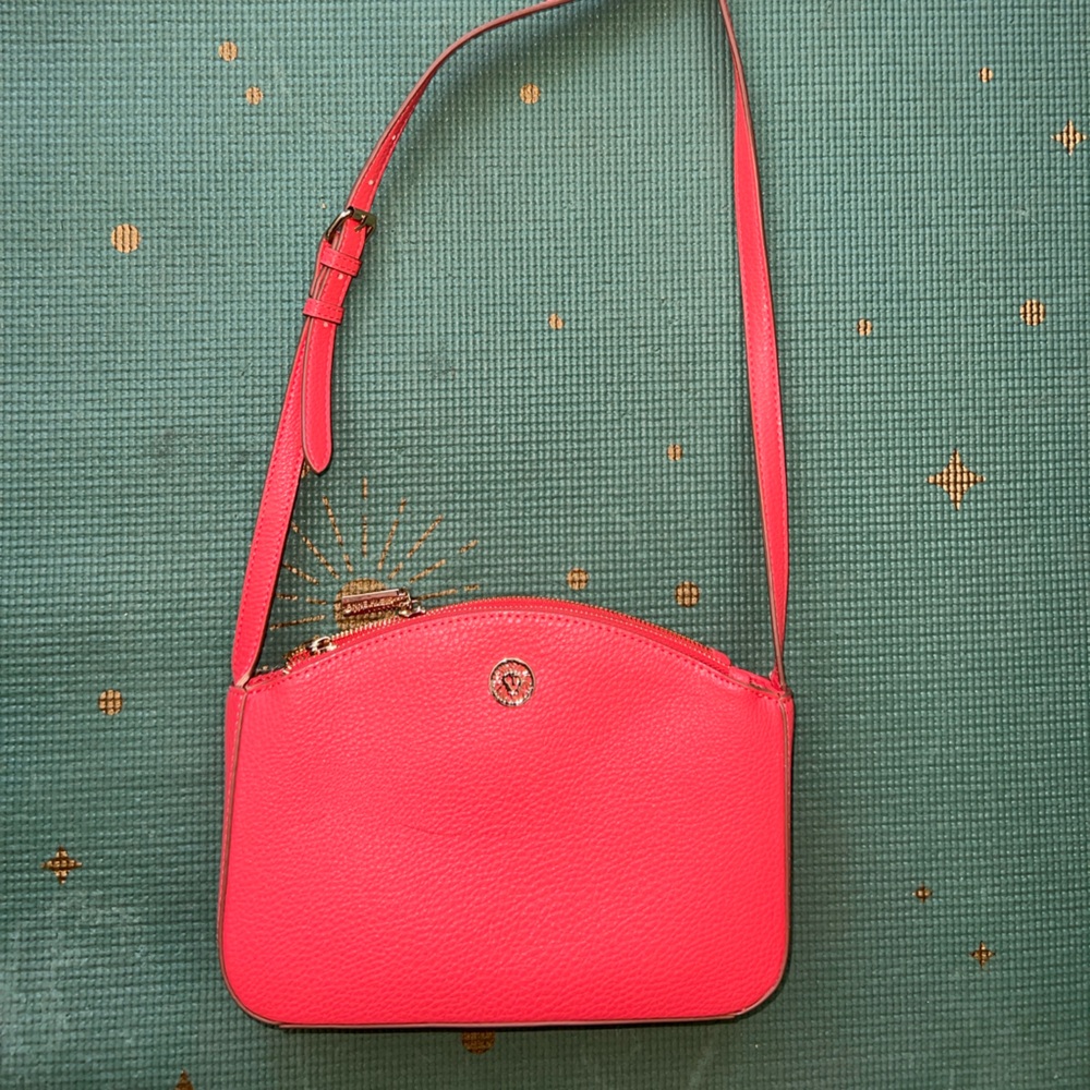 Anne Klein-Elegant Pink Crossbody Bag